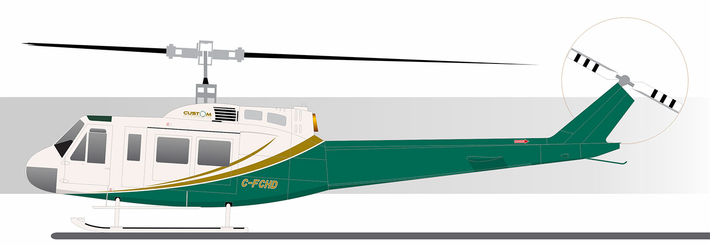 Bell 205A-1+ (Custom Helicopter Ltd.)