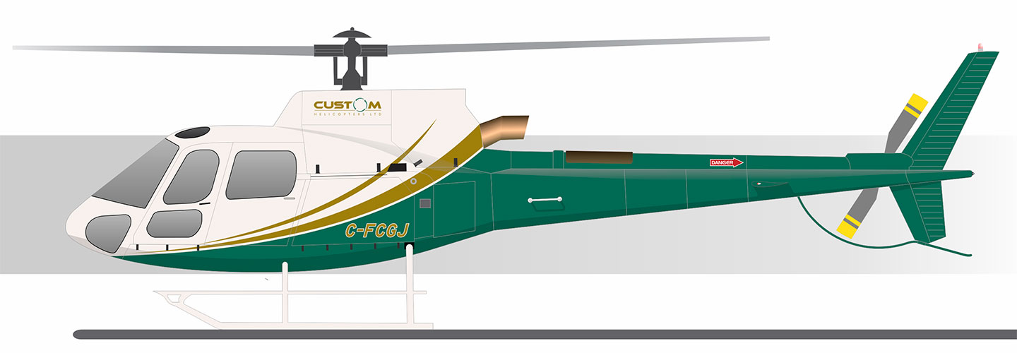 Airbus AS350B2 AStar (Custom Helicopter Ltd.)